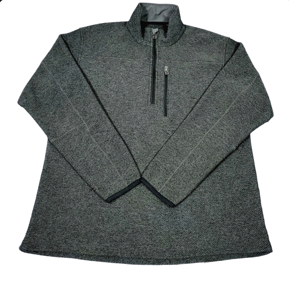 Men's Half Zip Sweater Top